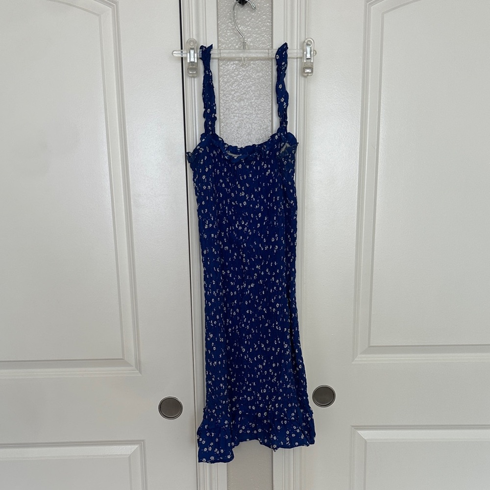 Blue Floral Dress